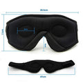 Premium Bluetooth Sleep Mask — 3D Blackout with Built-in Speakers